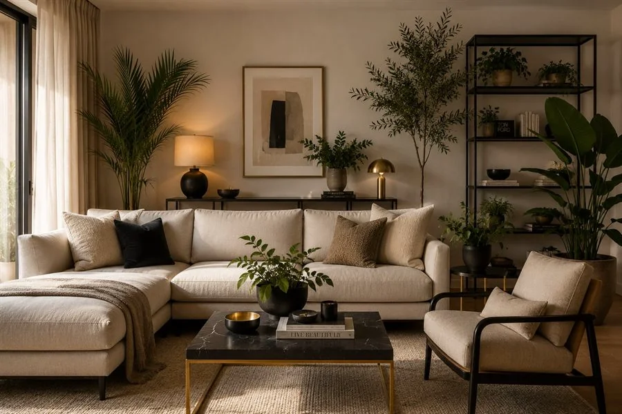 Plantas na decoração